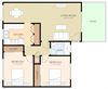 Two Bedroom One Bath